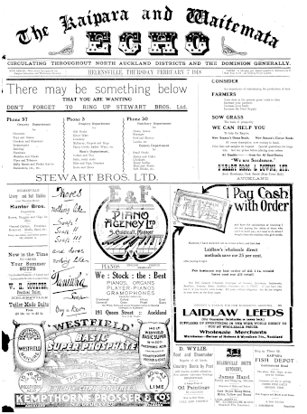 Issue page