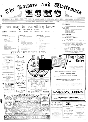 Issue page