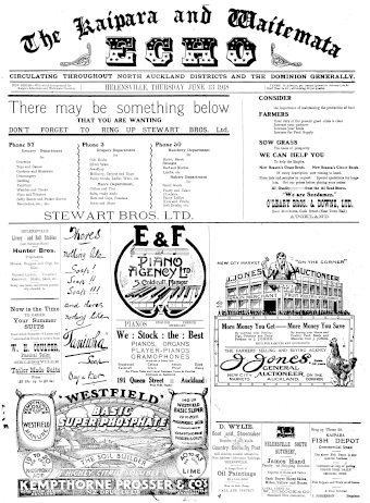 Issue page