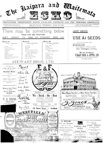 Issue page