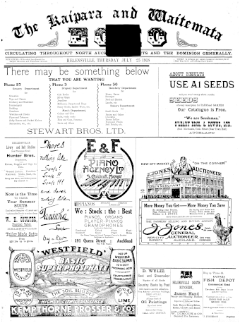 Issue page