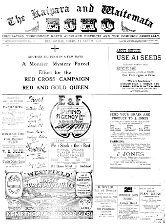 Issue page