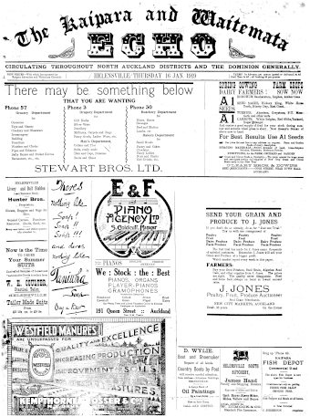 Issue page