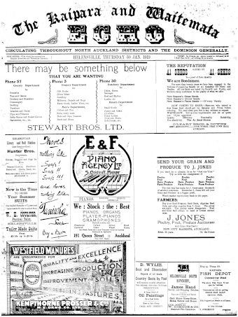 Issue page