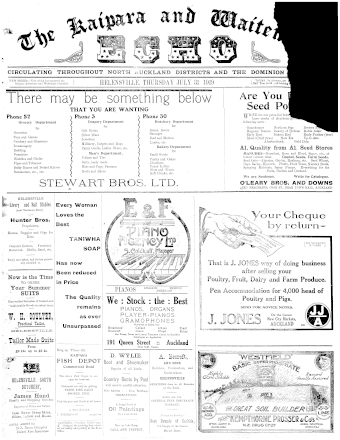 Issue page