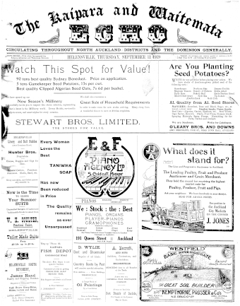 Issue page