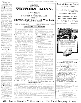 Issue page