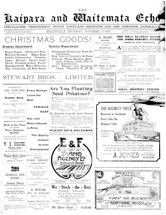 Issue page