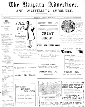 Issue page