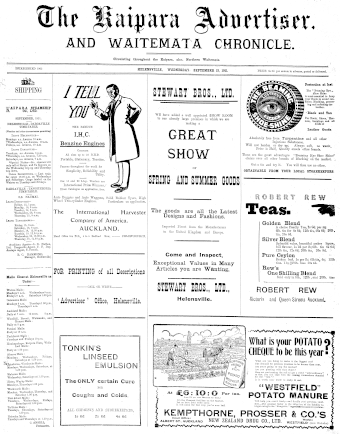 Issue page