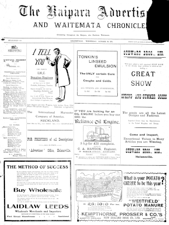 Issue page