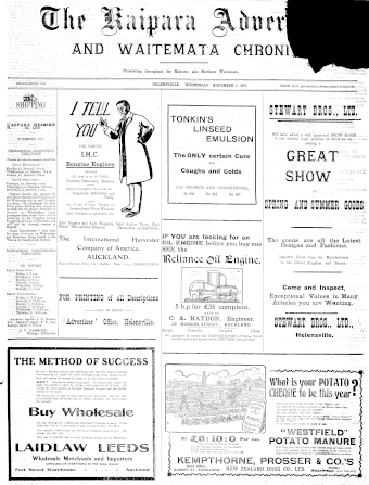 Issue page