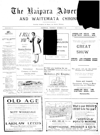 Issue page