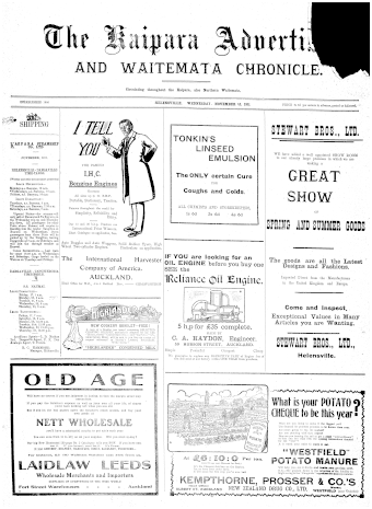 Issue page