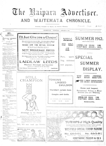 Issue page