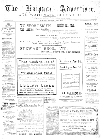 Issue page
