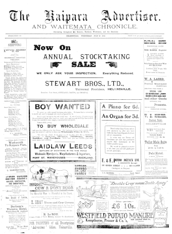 Issue page