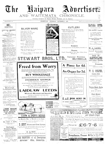 Issue page