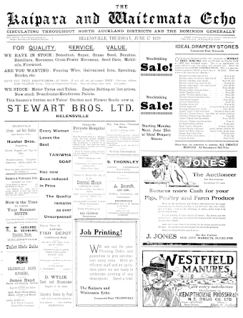 Issue page