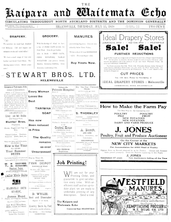 Issue page