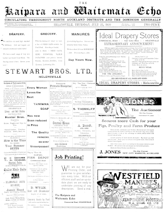 Issue page