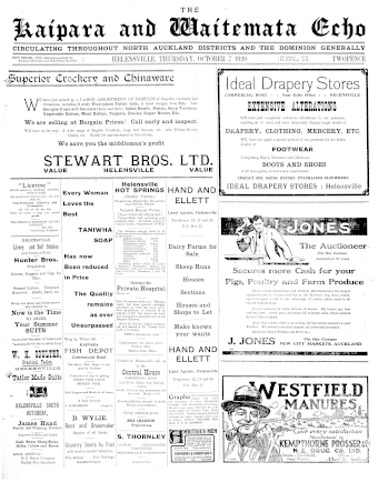 Issue page