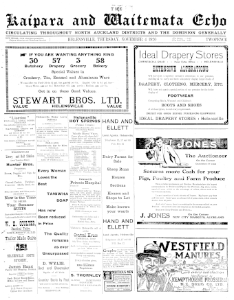 Issue page