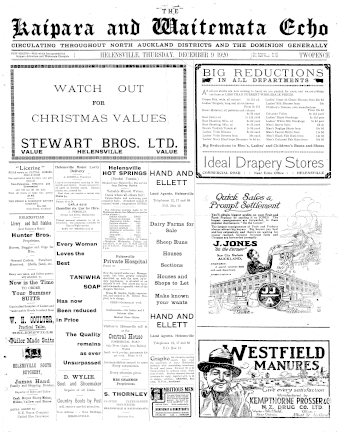 Issue page
