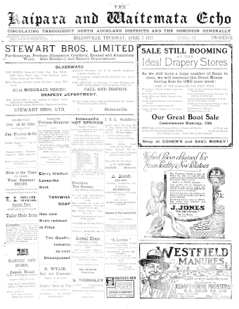 Issue page