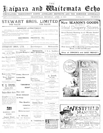 Issue page
