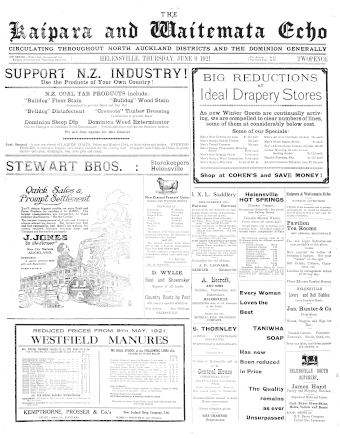 Issue page