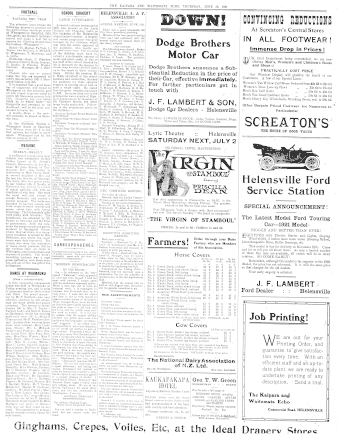 Issue page