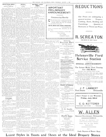 Issue page