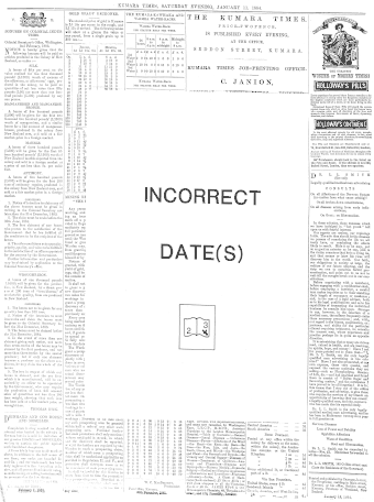 Issue page