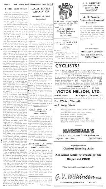 Issue page