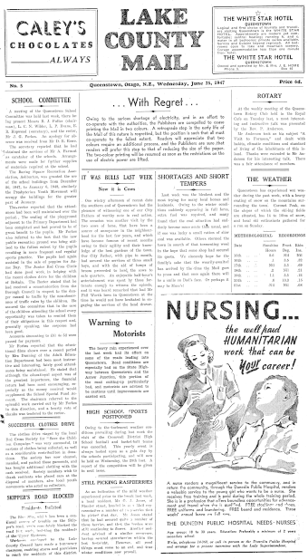Issue page
