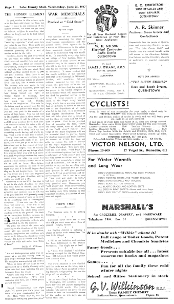 Issue page