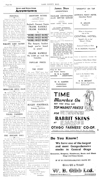 Issue page