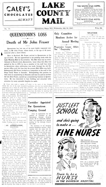 Issue page