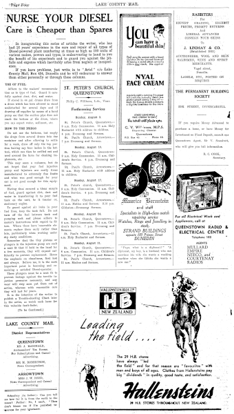 Issue page