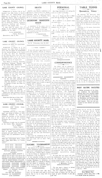 Issue page