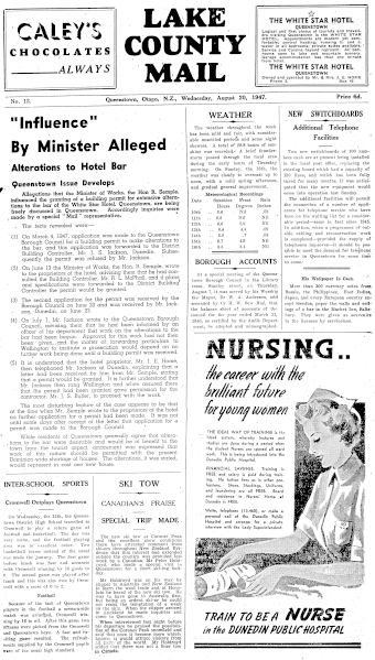 Issue page