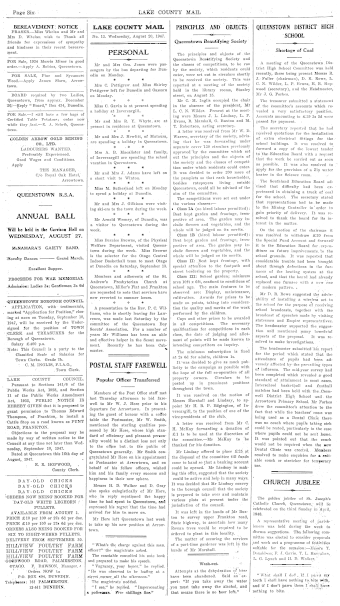 Issue page