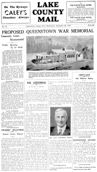 Issue page