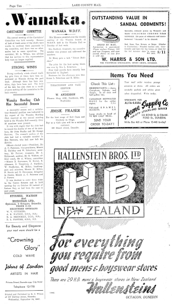 Issue page