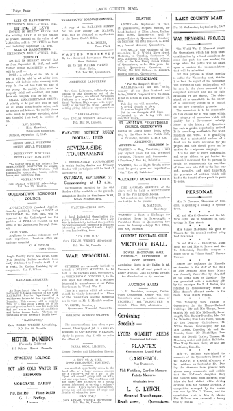 Issue page