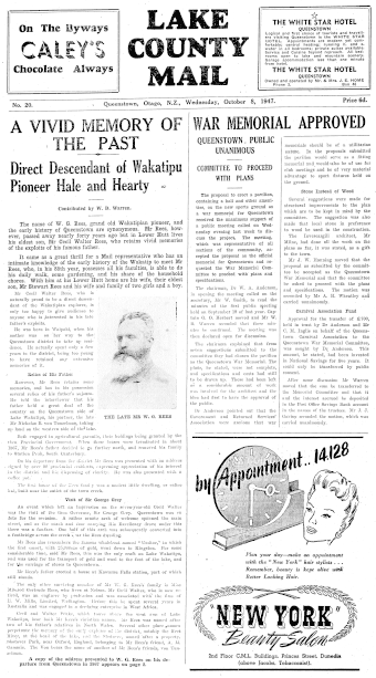 Issue page