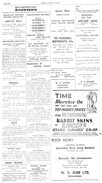 Issue page