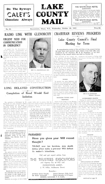 Issue page
