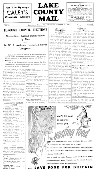 Issue page